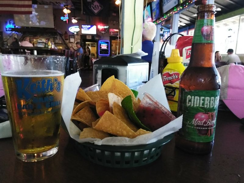 Keith's Oaks Bar & Grill interior